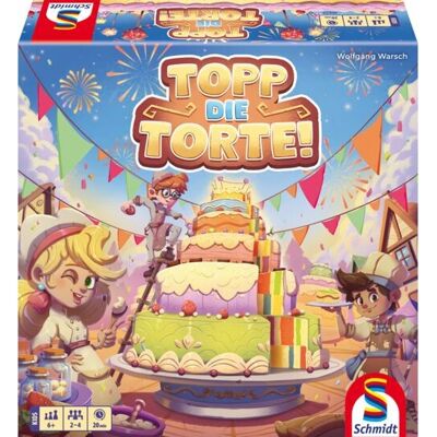 Schmidt Spiele Topp die Torte! - 20 Min Brettspiel Schmidt Spiele Topp die Torte! - 20 Min Brettspiel
