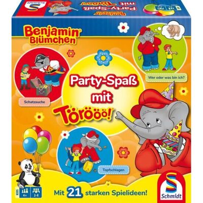 Schmidt Spiele 40663 Benjamin Blümchen Party-Spaß - Brettspiel Schmidt Spiele 40663 Benjamin Blümchen Party-Spaß - Brettspiel