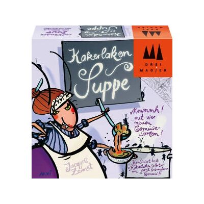 Schmidt Drei Magier - Soupe de cafards - Jeu familial Schmidt Drei Magier - Soupe de cafards - Jeu familial