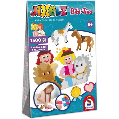 Schmidt Spiele Bibi & Tina Jixelz Puzzle - Rompecabezas y set de manualidades Schmidt Spiele Bibi & Tina Jixelz Puzzle - Rompecabezas y set de manualidades