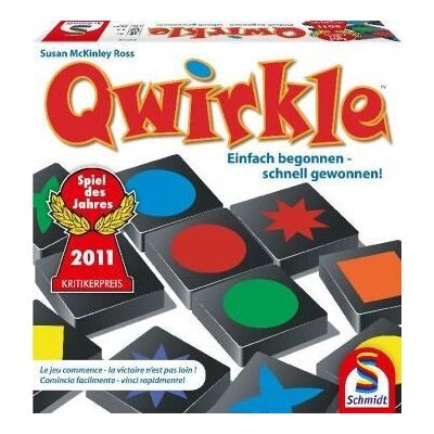 Qwirkle de Schmidt Spiele - Jeu familial primé Qwirkle de Schmidt Spiele - Jeu familial primé