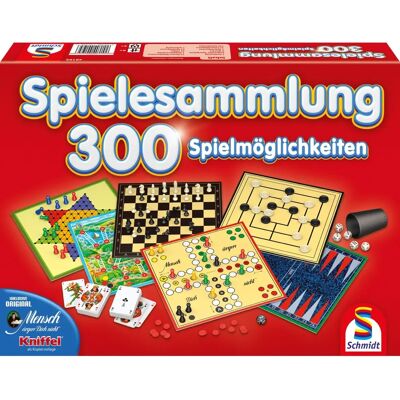 Schmidt 49195 - Collezione di Giochi Rosso - Collezione di Giochi Schmidt 49195 - Collezione di Giochi Rosso - Collezione di Giochi