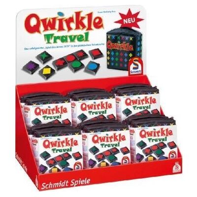 Schmidt Spiele Qwirkle Travel - Board Game - Strategy - Family Schmidt Spiele Qwirkle Travel - Board Game - Strategy - Family