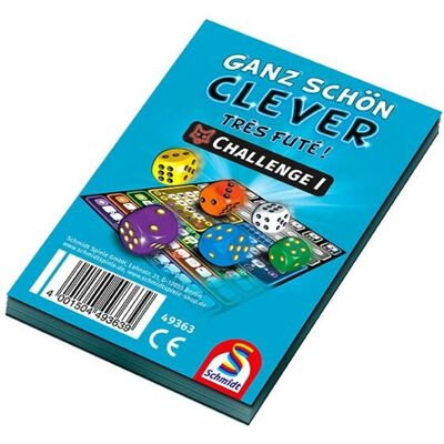Schmidt - 49363 Accessorio per Gioco di Dadi - Blu - Foglio Punteggi Schmidt - 49363 Accessorio per Gioco di Dadi - Blu - Foglio Punteggi