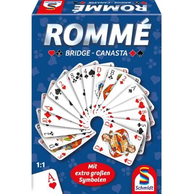 Schmidt Spiele - Romme Bridge Canasta - Set di giochi di carte Schmidt Spiele - Romme Bridge Canasta - Set di giochi di carte