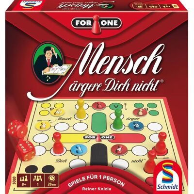 Schmidt Spiele Mensch ärgere Dich nicht - Bordspel voor één speler Schmidt Spiele Mensch ärgere Dich nicht - Bordspel voor één speler