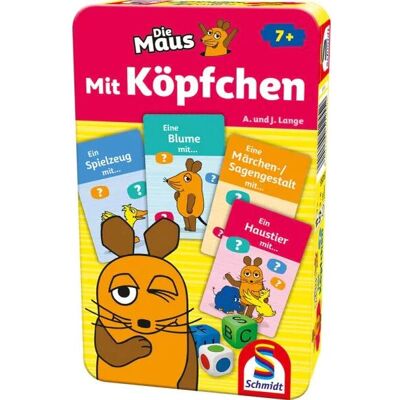 Schmidt Spiele 51255 Die Maus, Mit Köpfchen - Familienspiel Schmidt Spiele 51255 Die Maus, Mit Köpfchen - Familienspiel