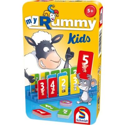 Schmidt My Rummy Juego de Mesa Infantil - Diversión Educativa 5+ Schmidt My Rummy Juego de Mesa Infantil - Diversión Educativa 5+