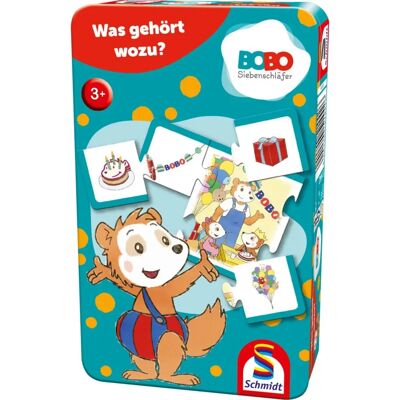 Schmidt Spiele GmbH Bobo Siebenschläfer - Inclusief metalen blik Schmidt Spiele GmbH Bobo Siebenschläfer - Inclusief metalen blik