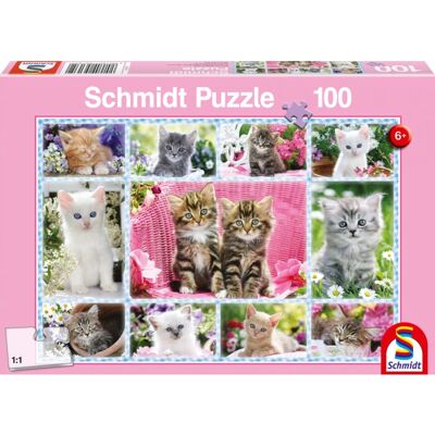 Puzzle Kittens Schmidt - 100 Pièces - Puzzle Puzzle Kittens Schmidt - 100 Pièces - Puzzle