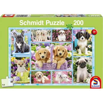 Puzzle Cuccioli - 200 pezzi per bambini Puzzle Cuccioli - 200 pezzi per bambini