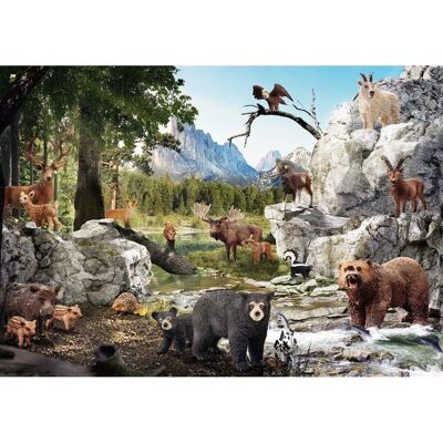 Puzzle Schmidt 56239 - Zwierzęta lasu - 42 elementy Puzzle Schmidt 56239 - Zwierzęta lasu - 42 elementy