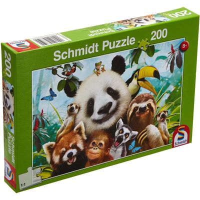 Schmidt Puzzle Animal Fun - Puzzle de 200 pièces Schmidt Puzzle Animal Fun - Puzzle de 200 pièces