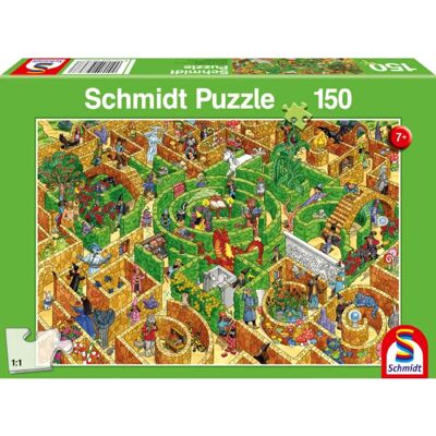 Schmidt Premium 150-delars Färgglad Labyrint Pussel - Barn 7+ Schmidt Premium 150-delars Färgglad Labyrint Pussel - Barn 7+