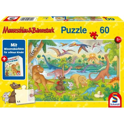 Schmidt Spiele - Reise in die Urzeit - 60 Teile - Dinosaurier Puzzle Schmidt Spiele - Reise in die Urzeit - 60 Teile - Dinosaurier Puzzle