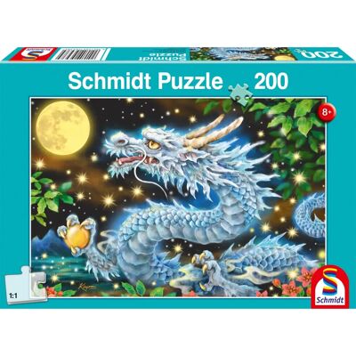 Schmidt Dragon Adventure Puzzle 200 Bitar - Barnpussel Schmidt Dragon Adventure Puzzle 200 Bitar - Barnpussel