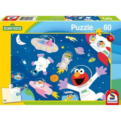 Schmidt Spiele Puzzle - Sesamstraße - 60 Teile Schmidt Spiele Puzzle - Sesamstraße - 60 Teile
