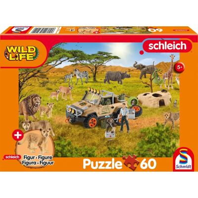 Schmidt Wild Life Puzzle - 60 Teile - Ca 36x24cm Schmidt Wild Life Puzzle - 60 Teile - Ca 36x24cm