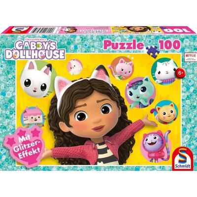 Schmidt Gabbys Dollhouse: Gabby & Freunde 100 Teile - Puzzle Schmidt Gabbys Dollhouse: Gabby & Freunde 100 Teile - Puzzle