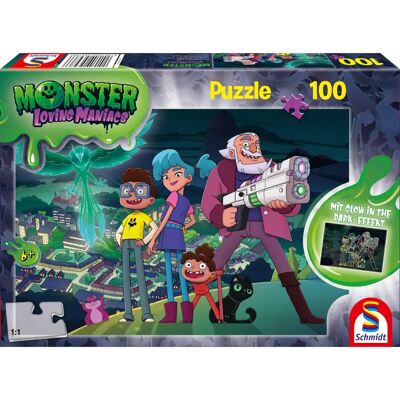 Schmidt Spiele Monster Loving Maniacs - Éj Gruselbruch felett - Gyermek puzzle Schmidt Spiele Monster Loving Maniacs - Éj Gruselbruch felett - Gyermek puzzle