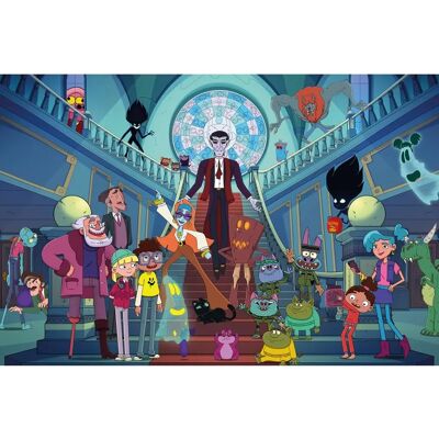 Schmidt Monster Loving Maniacs - 150-teiliger Glow Puzzle - Kinderspiel Schmidt Monster Loving Maniacs - 150-teiliger Glow Puzzle - Kinderspiel