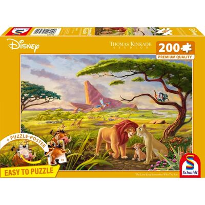 Schmidt Spiele Disney - Le Roi Lion Se Souvient De Qui Vous tes - Eco-Friendly Puzzle Schmidt Spiele Disney - Le Roi Lion Se Souvient De Qui Vous tes - Eco-Friendly Puzzle