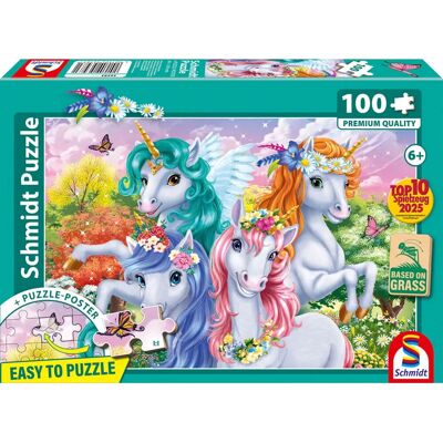 Schmidt Spiele - 56583 - 100 pcs - Licorne - Puzzle Schmidt Spiele - 56583 - 100 pcs - Licorne - Puzzle