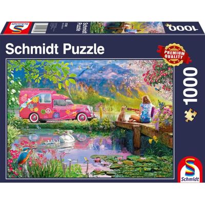 Puzzle Serenity op de Vloer 1000 stukjes - Puzzle Puzzle Serenity op de Vloer 1000 stukjes - Puzzle