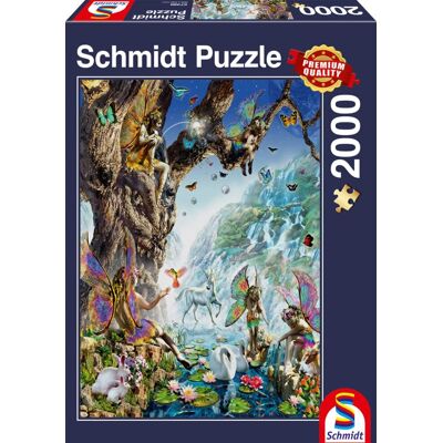 Puzzle Fées de l'Eau - 2000 pièces - Puzzle - Publicité Puzzle Fées de l'Eau - 2000 pièces - Puzzle - Publicité