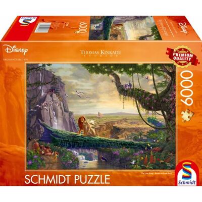 Schmidt Spiele 57396 Pussel - Disney Lejonkungen 6000 delar - Pussel Schmidt Spiele 57396 Pussel - Disney Lejonkungen 6000 delar - Pussel