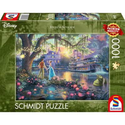 Schmidt Disney Princess Frog 1000 Puzzle - Jigsaw Puzzle Schmidt Disney Princess Frog 1000 Puzzle - Jigsaw Puzzle