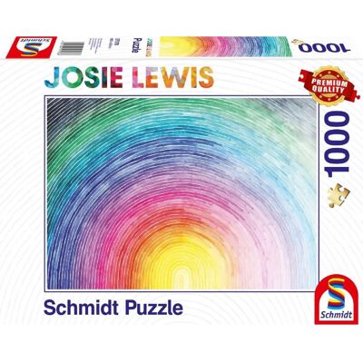 Puzzle Josie Lewis Arc-en-ciel Émergent - 1000 Pièces - Publicité Puzzle Josie Lewis Arc-en-ciel Émergent - 1000 Pièces - Publicité