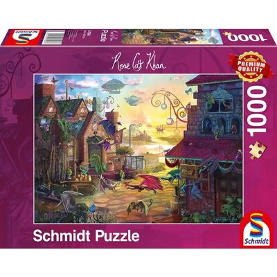 Puzzle Schmidt Spiele Rose Cat Khan - 1000 Dílků - Prémiová Kvalita Puzzle Schmidt Spiele Rose Cat Khan - 1000 Dílků - Prémiová Kvalita