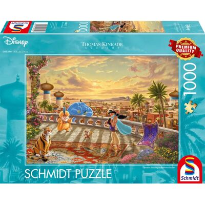 Schmidt Disney Jasmine Danser i Ørkenen Solnedgang 1000-Bit Puzzle Schmidt Disney Jasmine Danser i Ørkenen Solnedgang 1000-Bit Puzzle