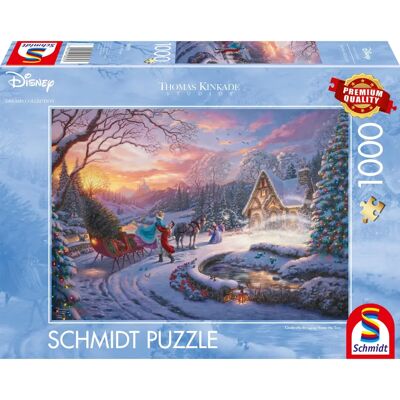 Schmidt Kinkade Disney Cendrillon Ramener l'Arbre Puzzle - Puzzle Schmidt Kinkade Disney Cendrillon Ramener l'Arbre Puzzle - Puzzle