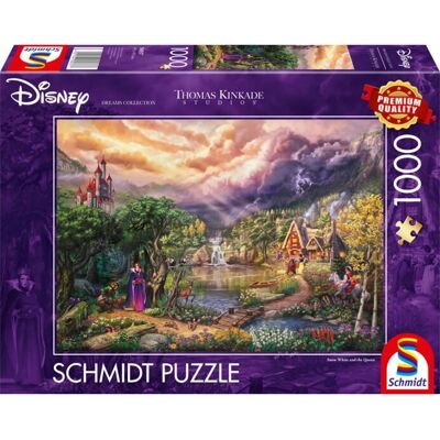 Schmidt Thomas Kinkade Disney Sneeuwwitje Puzzel - 1000 stukjes Schmidt Thomas Kinkade Disney Sneeuwwitje Puzzel - 1000 stukjes