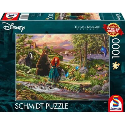 Schmidt Kinkade Disney Brave Merida Puzzle - 1000 Pieces Schmidt Kinkade Disney Brave Merida Puzzle - 1000 Pieces