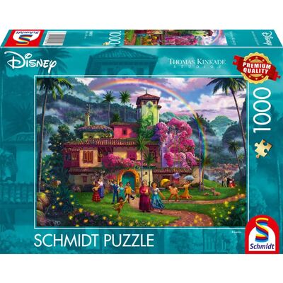 Schmidt Spiele 58051 Puzzle - 1000 Teile, Disney Encanto, Künstlerischer Thomas Kink Schmidt Spiele 58051 Puzzle - 1000 Teile, Disney Encanto, Künstlerischer Thomas Kink