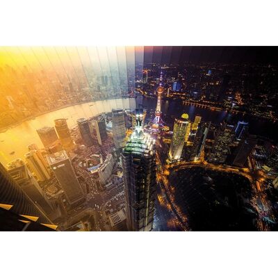 Schmidt - 58239 Puzzle - 2000 Pièces - Paysage Urbain Jour Nuit Schmidt - 58239 Puzzle - 2000 Pièces - Paysage Urbain Jour Nuit