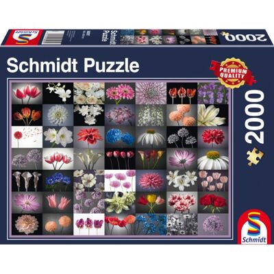 Puzzle floreale Schmidt Premium da 2000 pezzi Puzzle floreale Schmidt Premium da 2000 pezzi