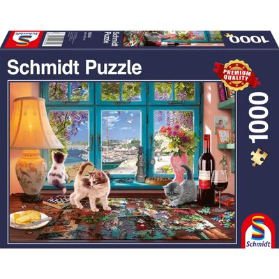Schmidt Puzzle Stůl pro Milovníky Puzzle - 1000 Dílů Schmidt Puzzle Stůl pro Milovníky Puzzle - 1000 Dílů