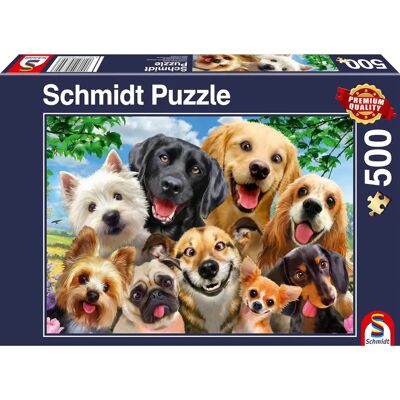 Schmidt Kutyás Selfie Puzzle - 500 Darab Schmidt Kutyás Selfie Puzzle - 500 Darab