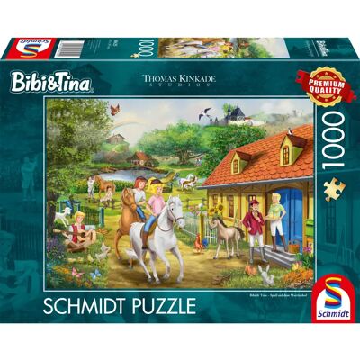 Schmidt Bibi & Tina Martin's Farm Puzzle - 1000 Teile Schmidt Bibi & Tina Martin's Farm Puzzle - 1000 Teile
