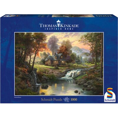 Puzzle Refuge en Montagne Schmidt Spiele - 1000 pièces Paysage Puzzle Refuge en Montagne Schmidt Spiele - 1000 pièces Paysage