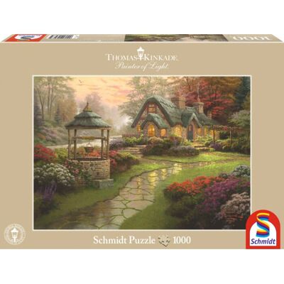 Schmidt Spiele Thomas Kinkade Wünsche Cottage 1000 Teile Puzzle Schmidt Spiele Thomas Kinkade Wünsche Cottage 1000 Teile Puzzle