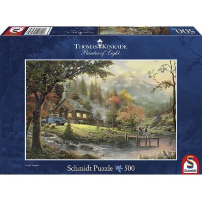 Schmidt - Idylle au Bord de L’eau 500 Pièces Puzzle - Qualité Premium Schmidt - Idylle au Bord de L’eau 500 Pièces Puzzle - Qualité Premium