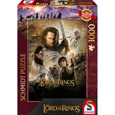 Schmidt Der Herr der Ringe: Die Rückkehr des Rings Puzzle - 1000 Teile Schmidt Der Herr der Ringe: Die Rückkehr des Rings Puzzle - 1000 Teile