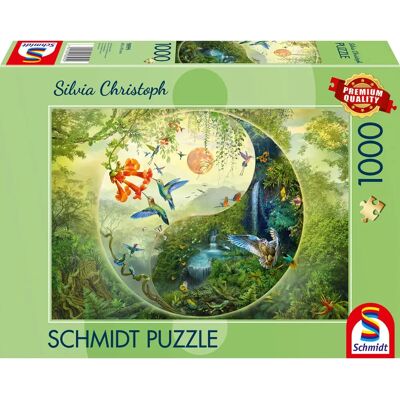 Schmidt Puzzle 1000 Flora & Fauna - Puzel Schmidt Puzzle 1000 Flora & Fauna - Puzel
