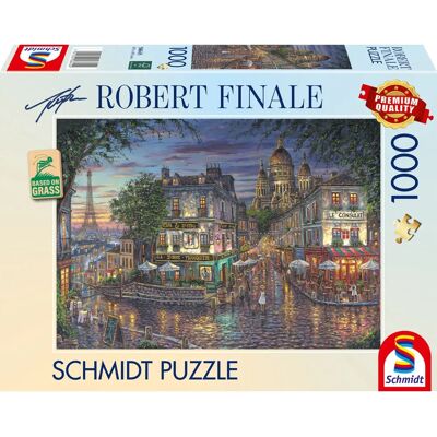 SCHMIDTSPIELE Montmartre Kirakó - Robert Finale 1000 db - Premium Puzzle SCHMIDTSPIELE Montmartre Kirakó - Robert Finale 1000 db - Premium Puzzle