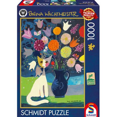Schmidt Weiß 1000-teiliger Puzzle - Puslespil Schmidt Weiß 1000-teiliger Puzzle - Puslespil
